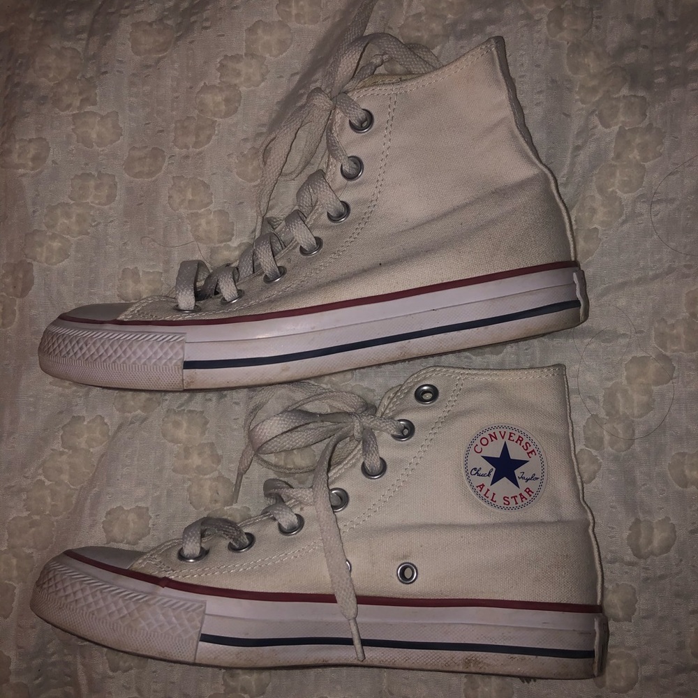 White High Top Convers
